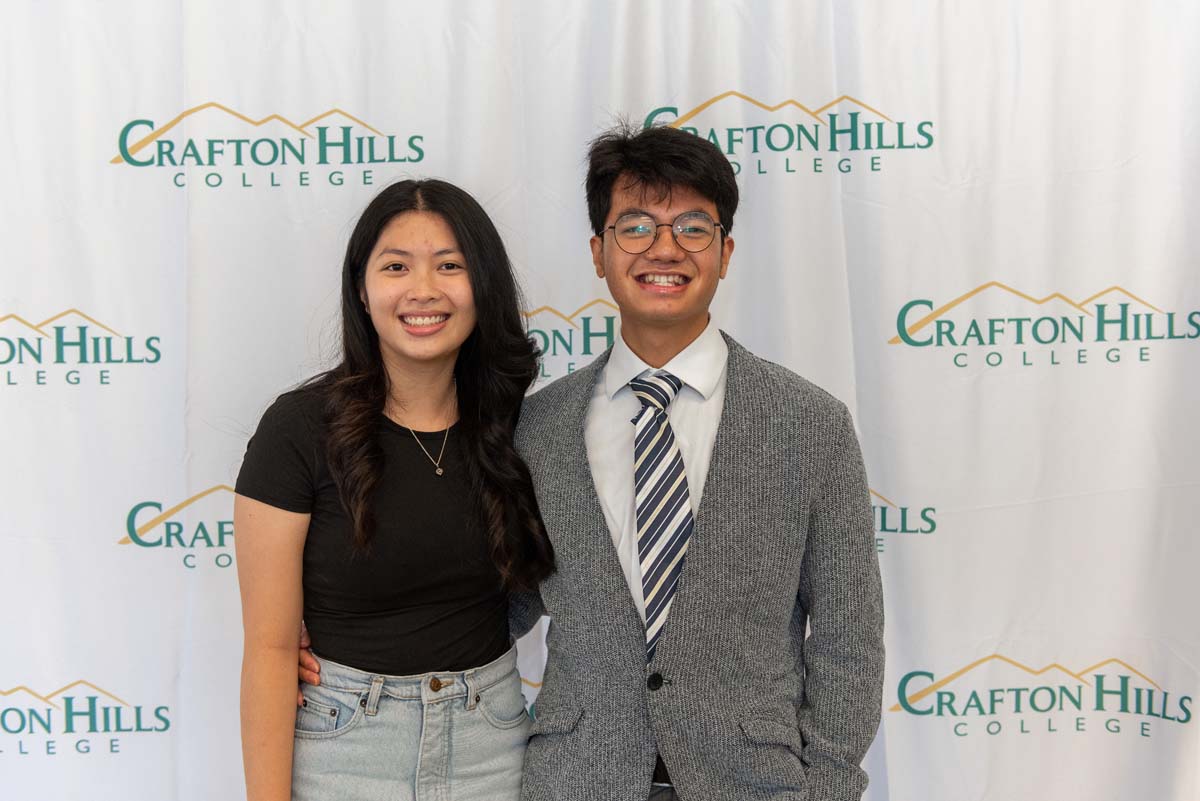 Student attends CHC Scholarship Reception