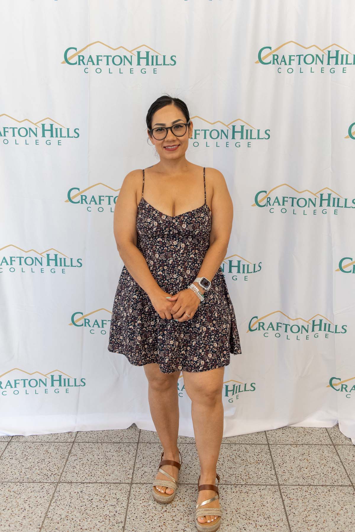 Student attends CHC Scholarship Reception