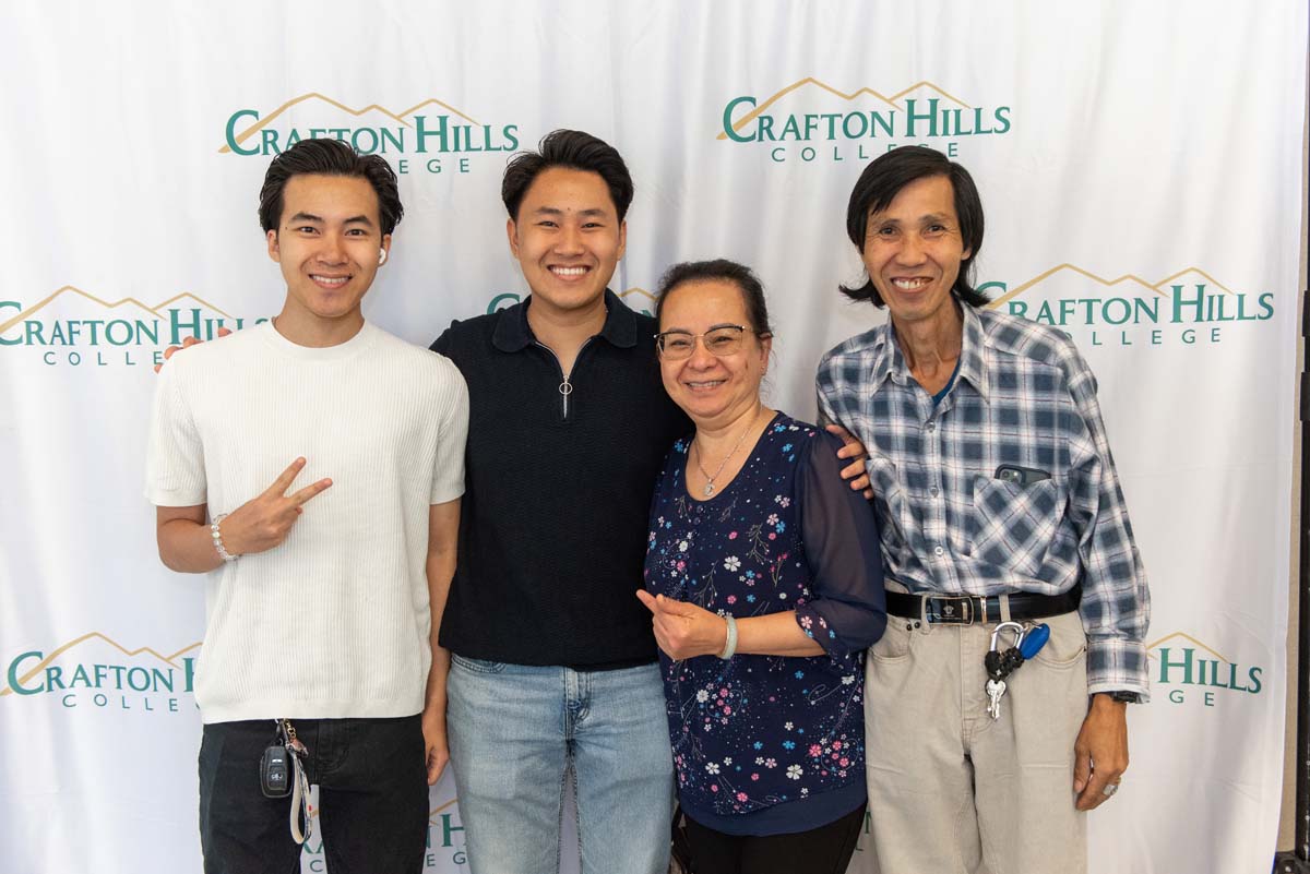 Student attends CHC Scholarship Reception