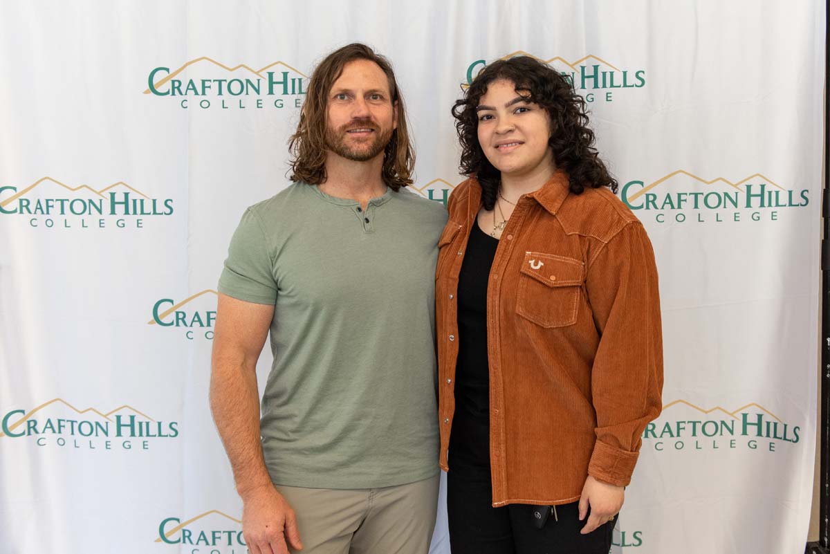 Student attends CHC Scholarship Reception