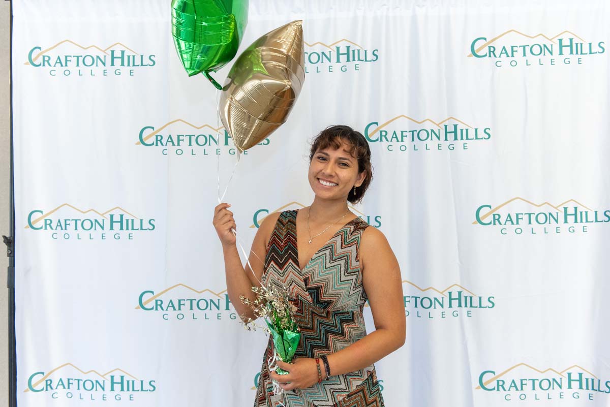 Student attends CHC Scholarship Reception
