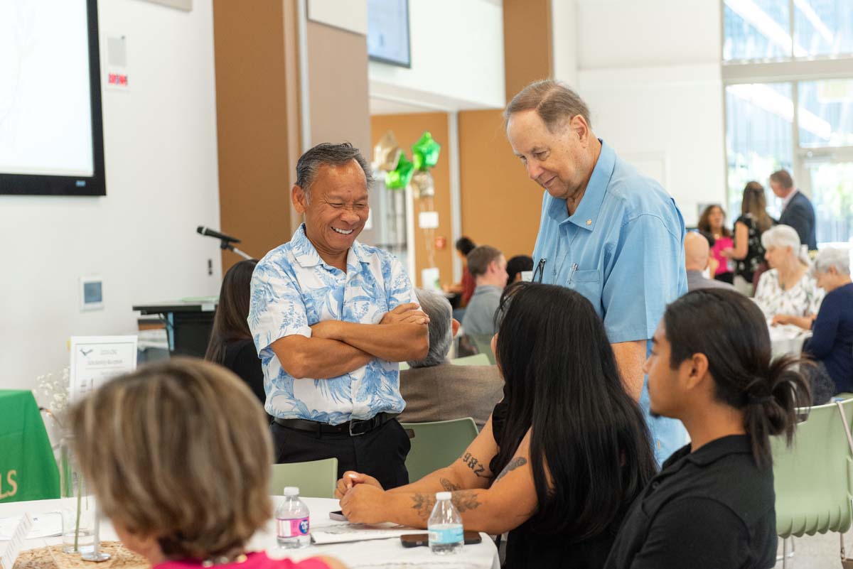 Student attends CHC Scholarship Reception