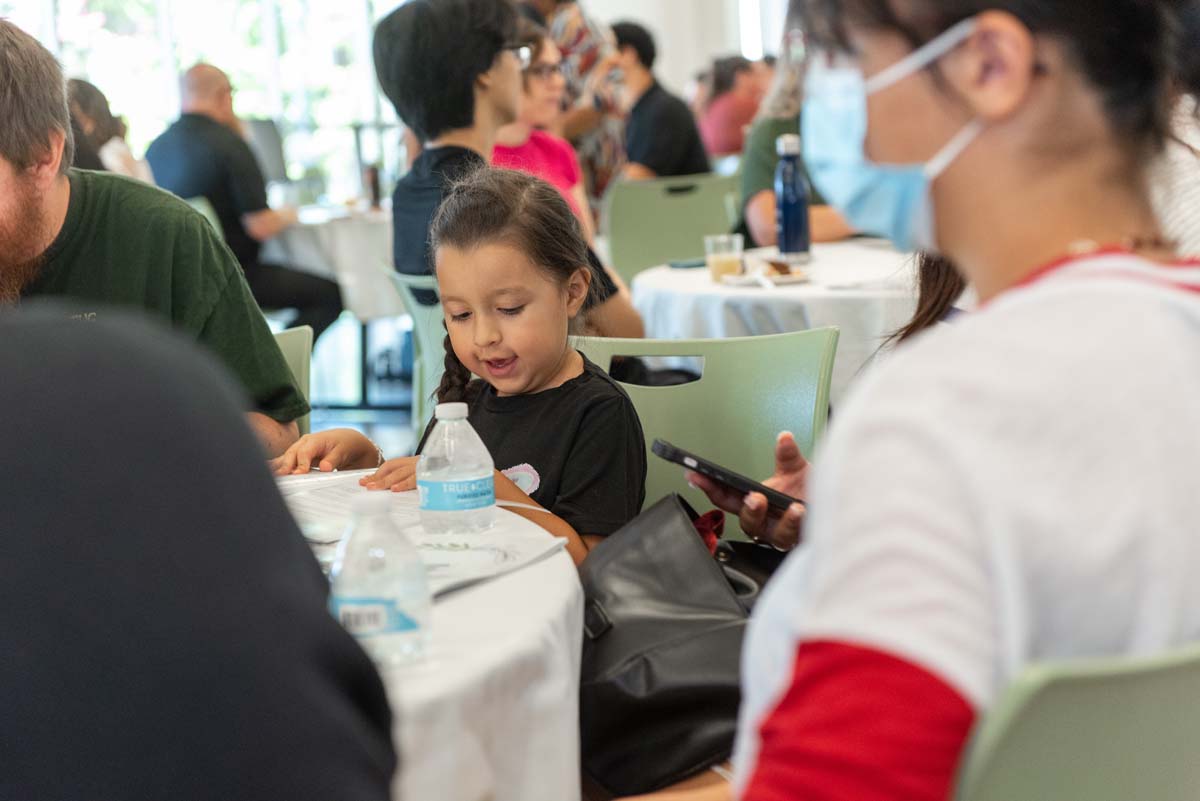 Student attends CHC Scholarship Reception