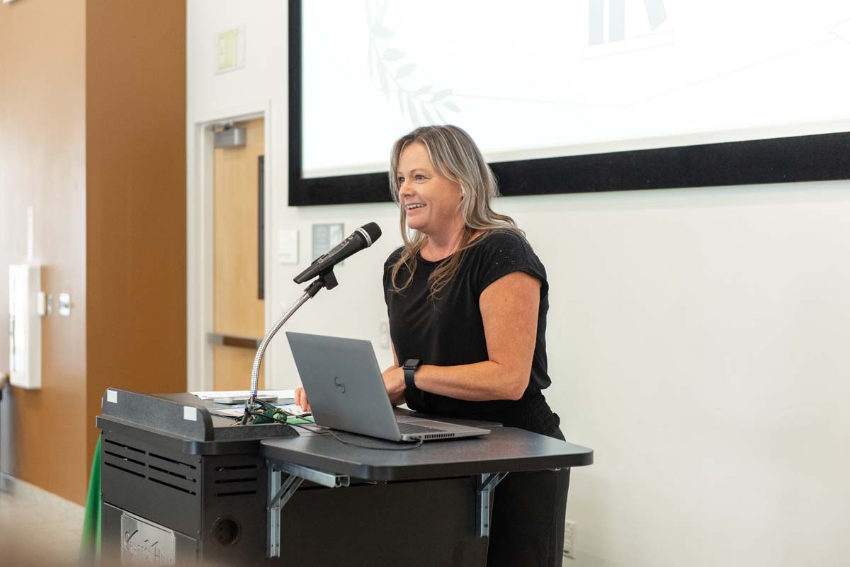 Student attends CHC Scholarship Reception