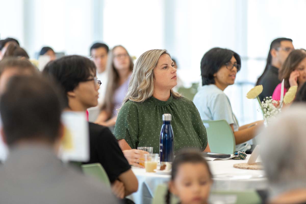 Student attends CHC Scholarship Reception