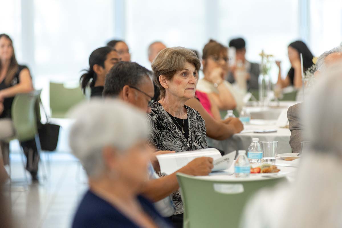 Student attends CHC Scholarship Reception