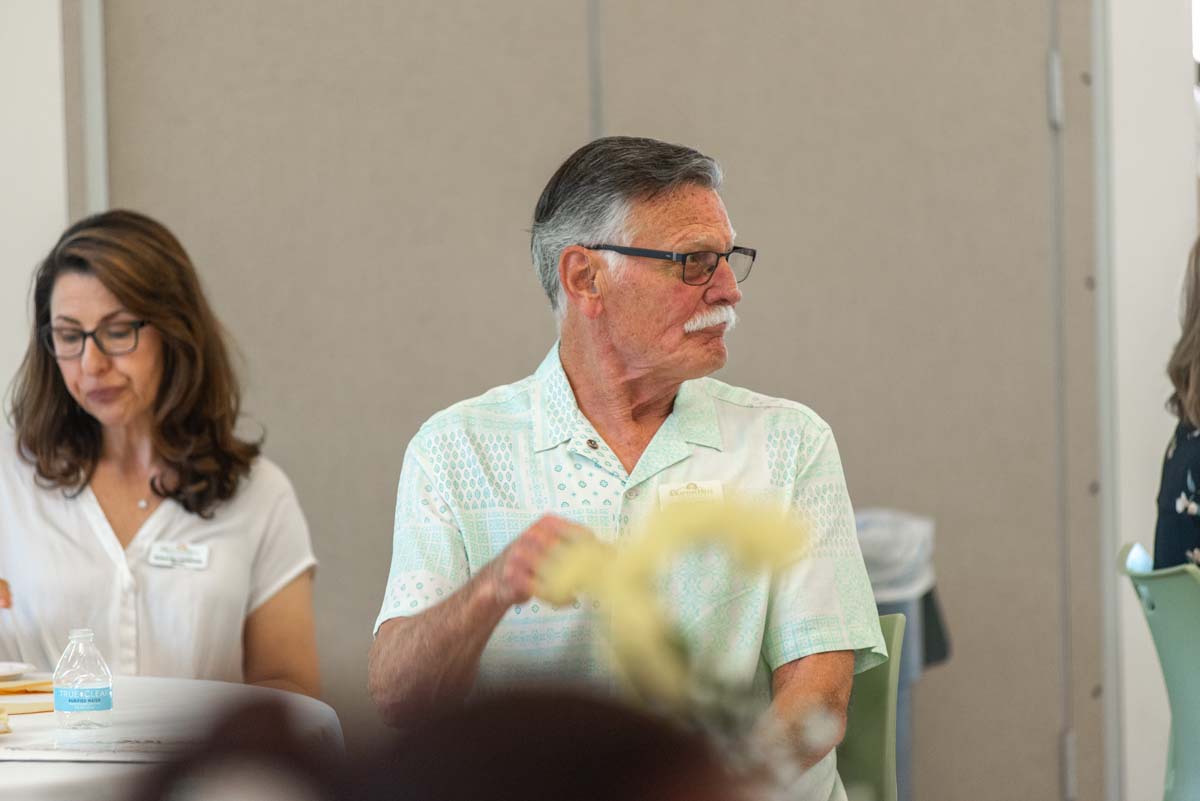 Student attends CHC Scholarship Reception