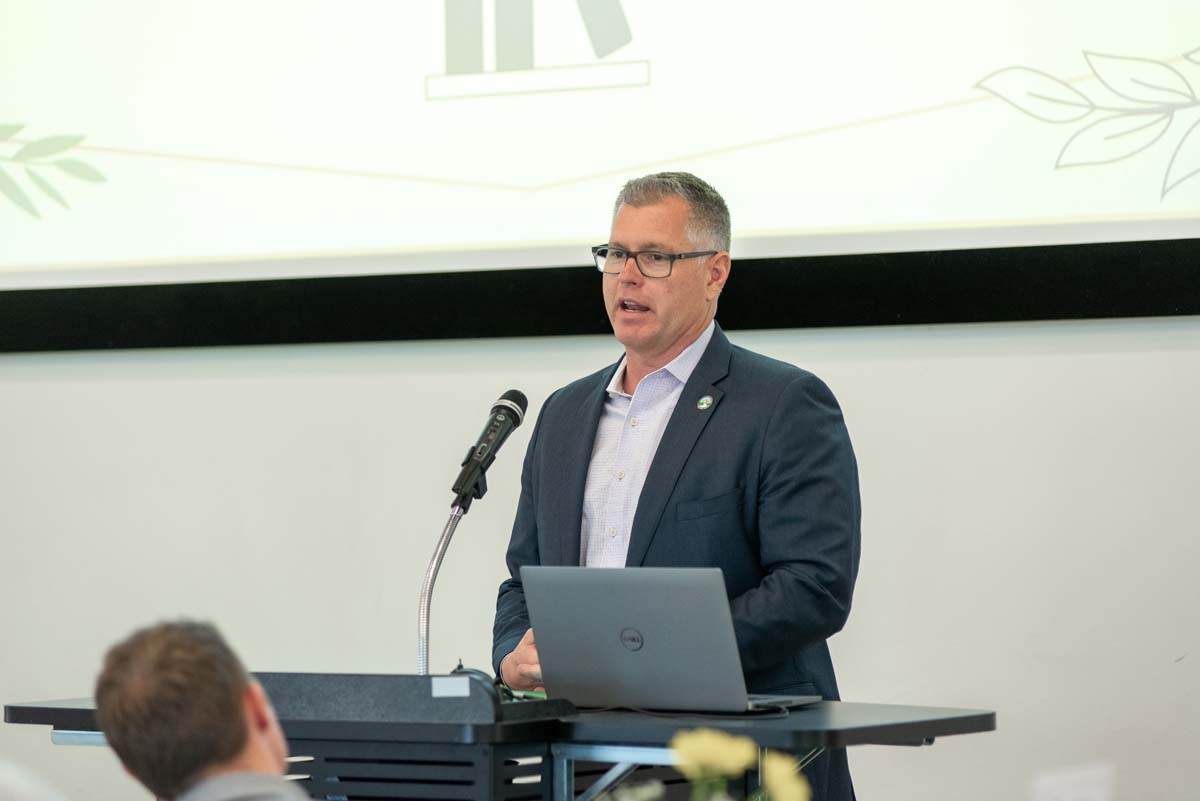 Student attends CHC Scholarship Reception