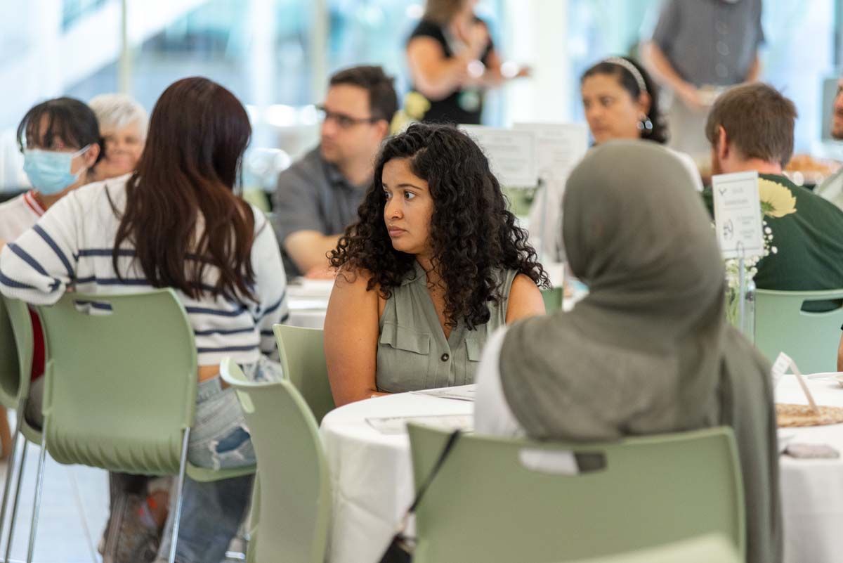 Student attends CHC Scholarship Reception