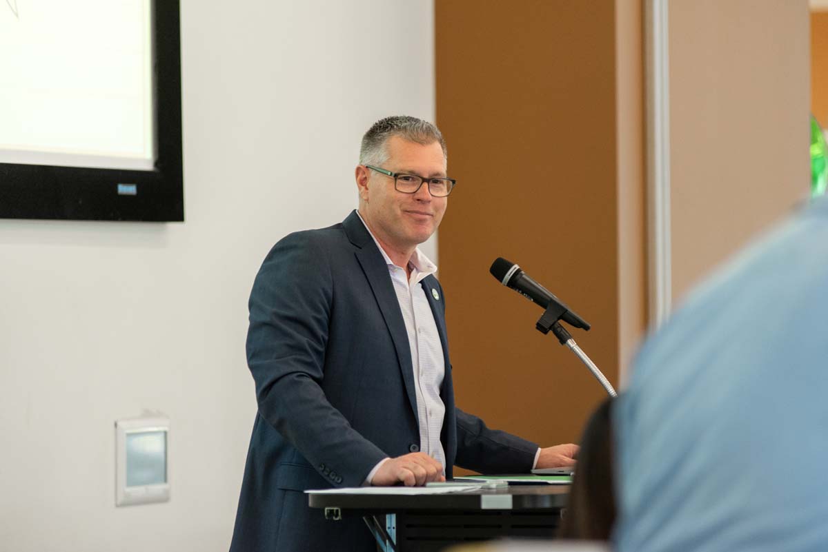 Student attends CHC Scholarship Reception