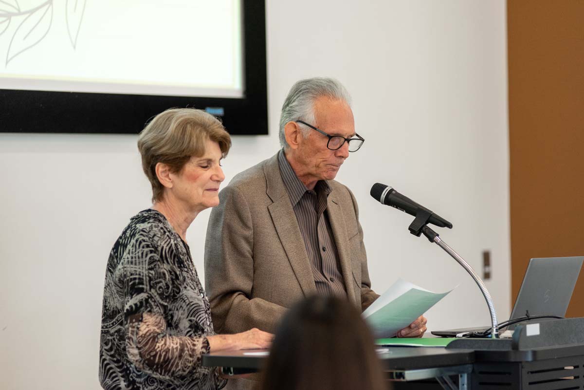 Student attends CHC Scholarship Reception