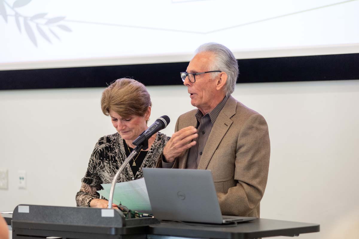 Student attends CHC Scholarship Reception