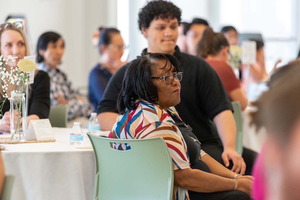 Student attends CHC Scholarship Reception