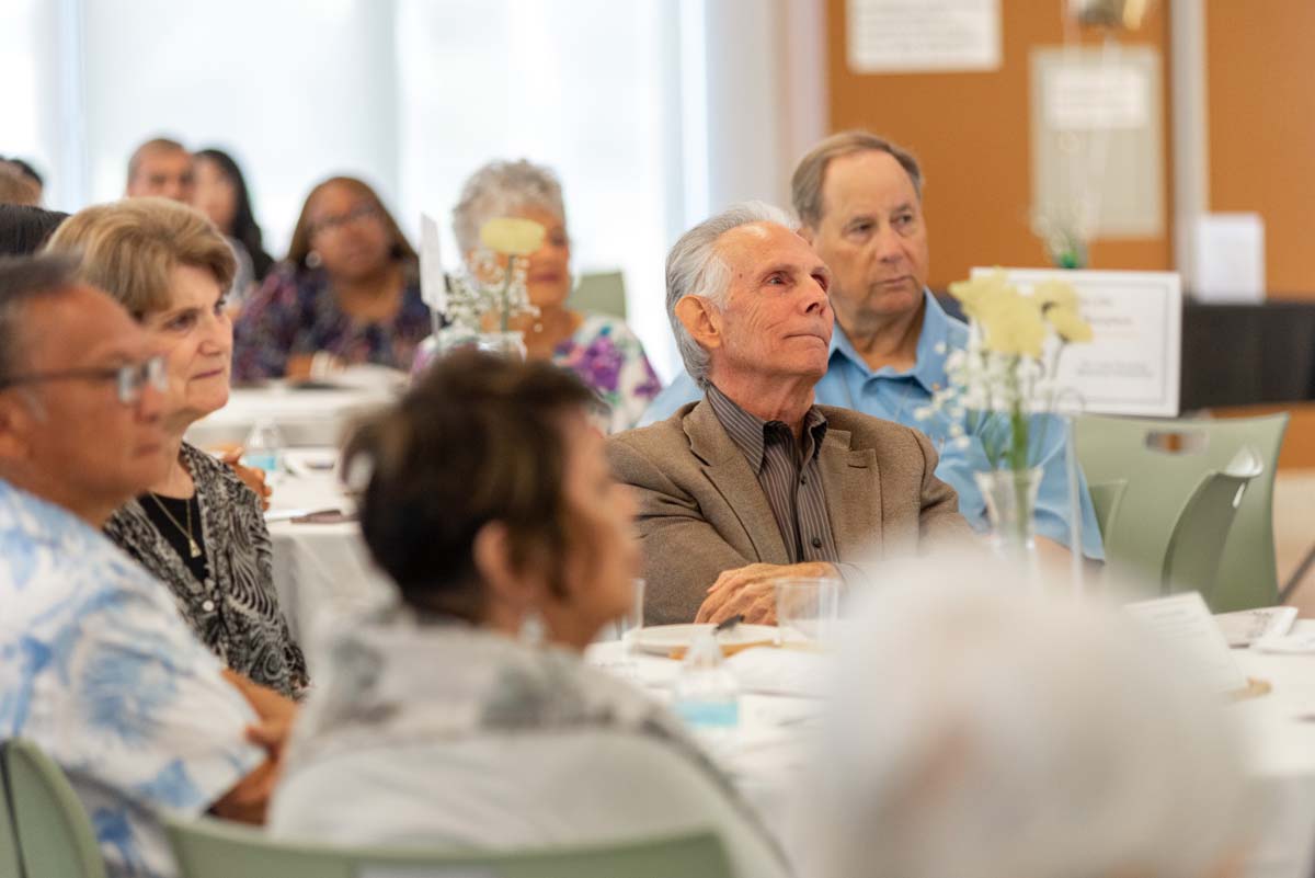 Student attends CHC Scholarship Reception