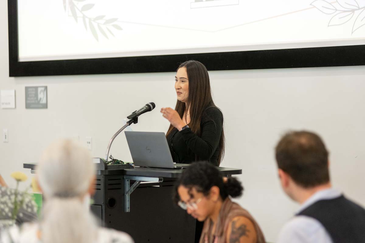 Student attends CHC Scholarship Reception