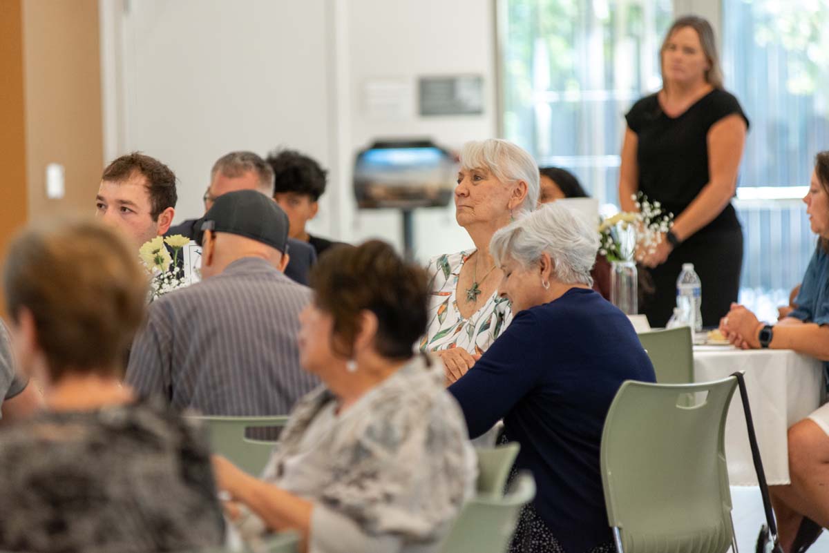 Student attends CHC Scholarship Reception