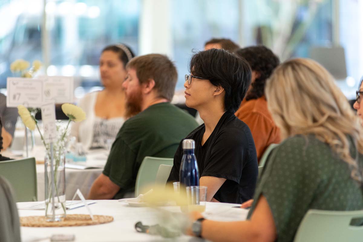 Student attends CHC Scholarship Reception