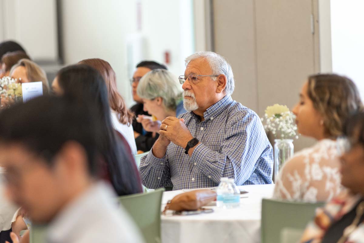 Student attends CHC Scholarship Reception