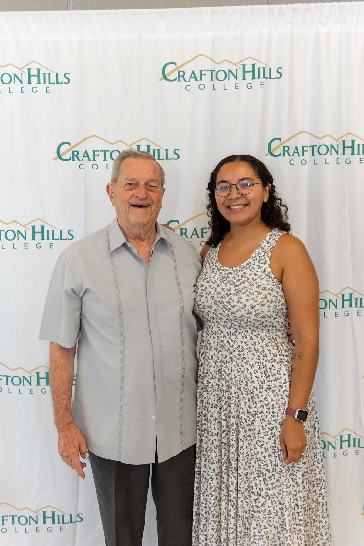 Student attends CHC Scholarship Reception