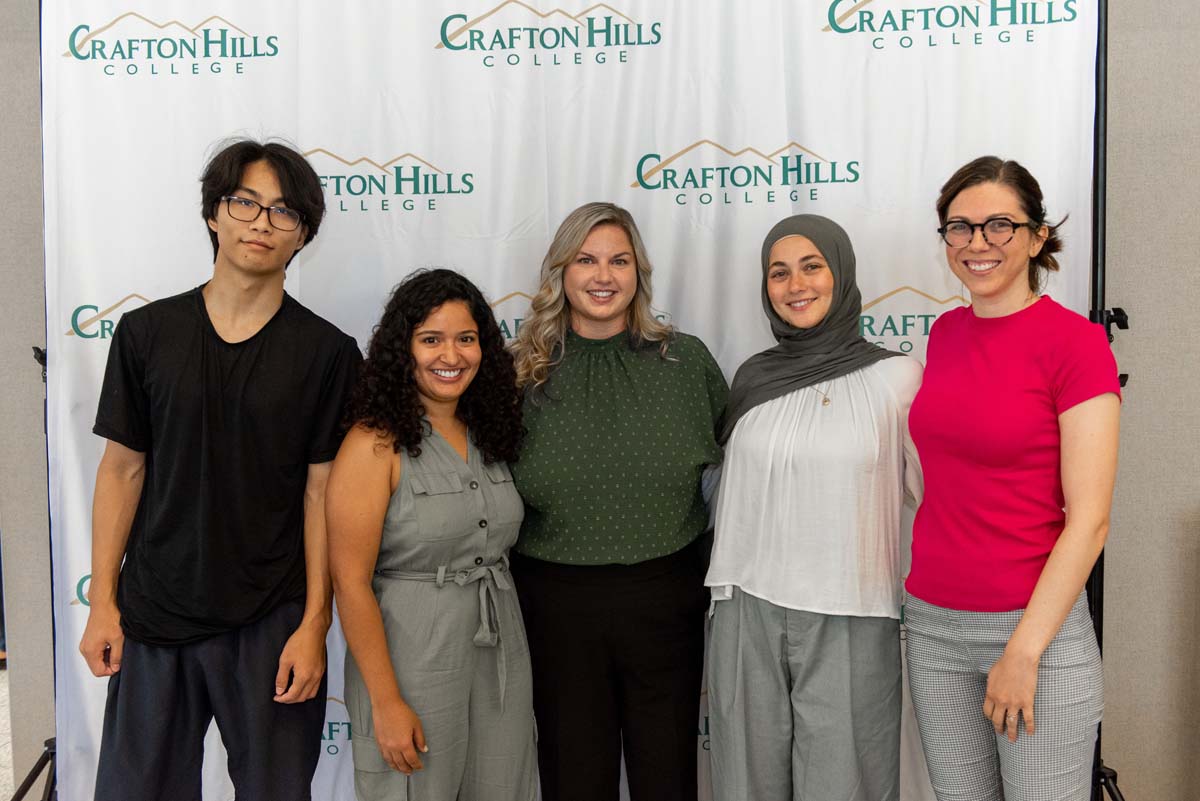 Student attends CHC Scholarship Reception