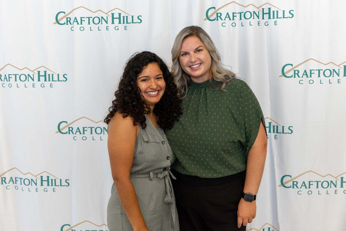 Student attends CHC Scholarship Reception