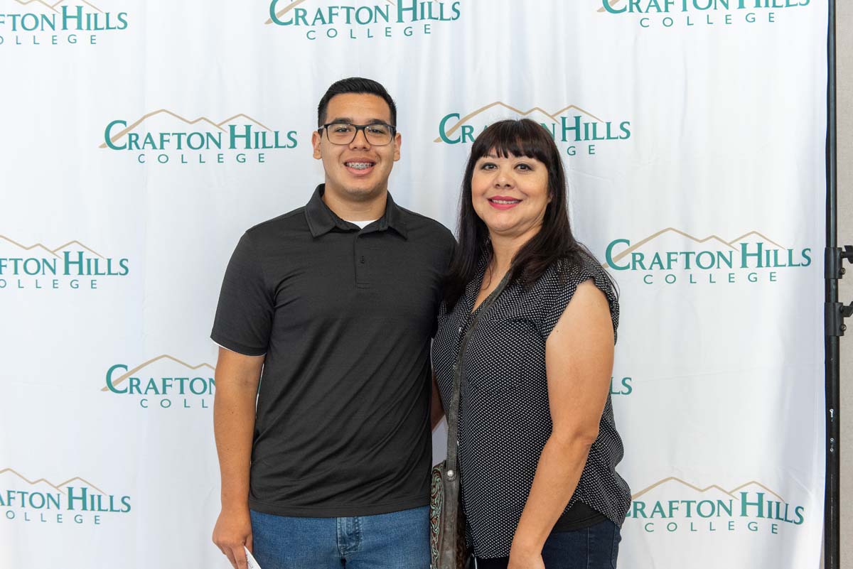 Student attends CHC Scholarship Reception
