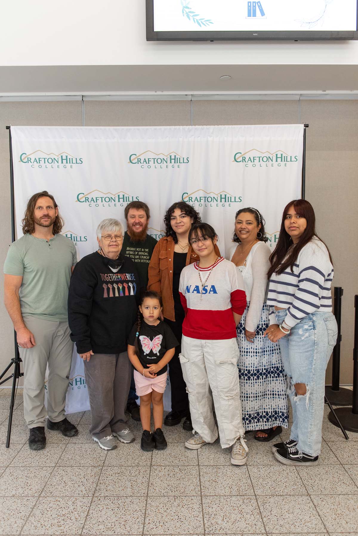 Student attends CHC Scholarship Reception