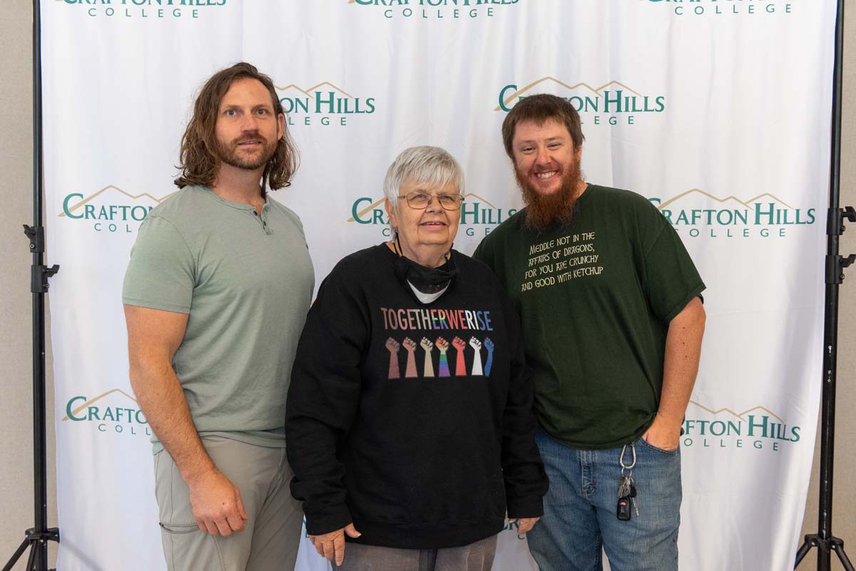 Student attends CHC Scholarship Reception