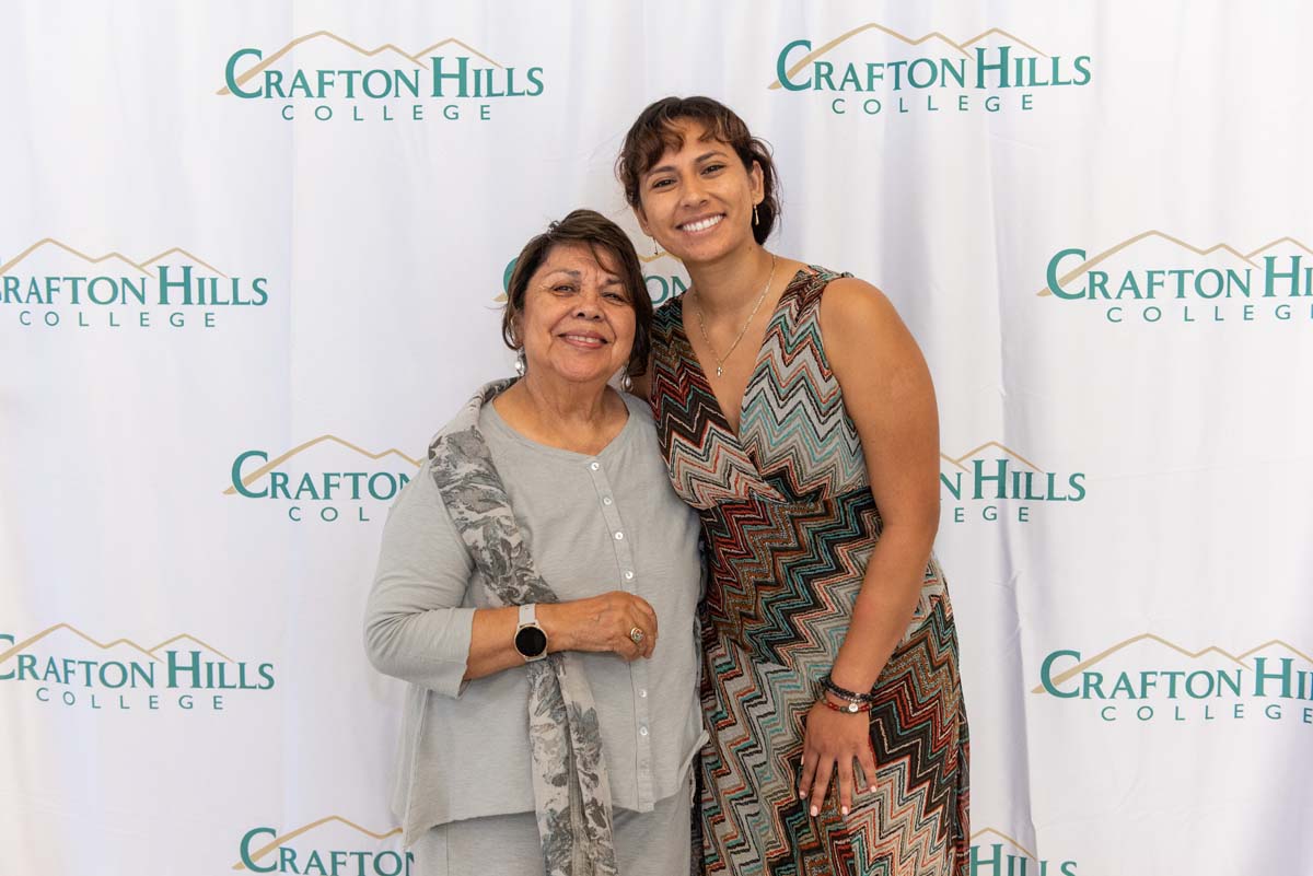 Student attends CHC Scholarship Reception