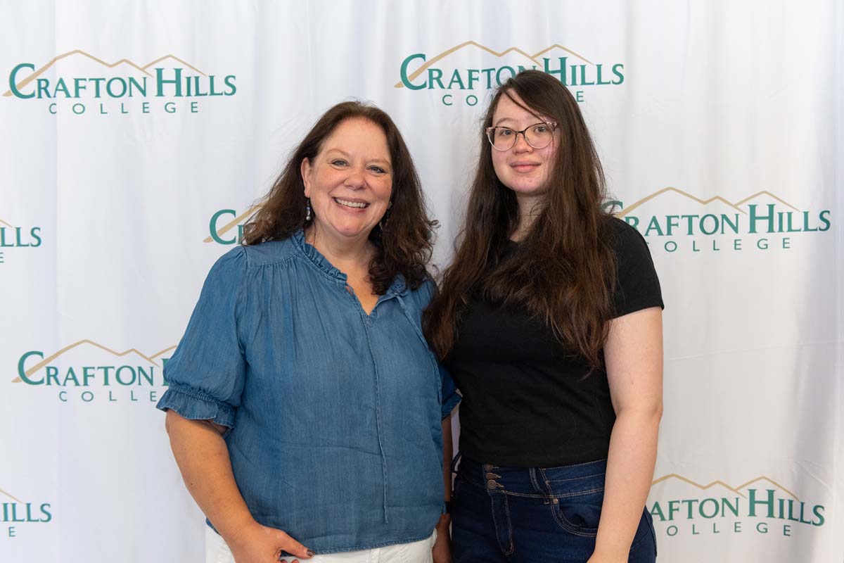 Student attends CHC Scholarship Reception