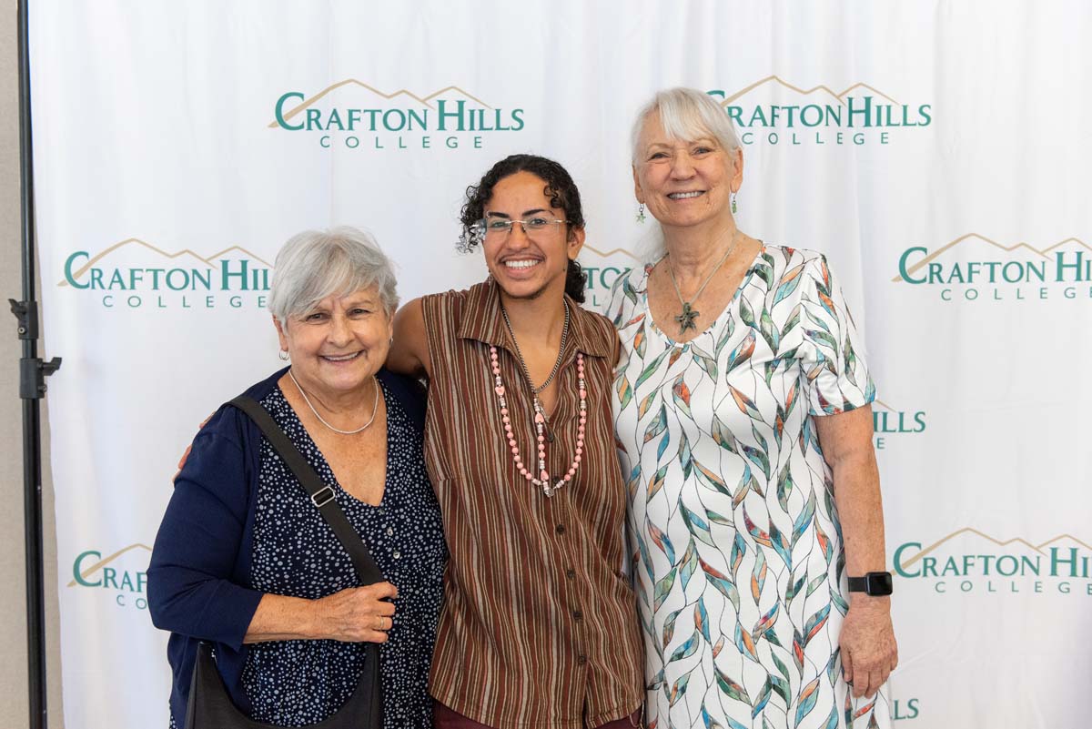 Student attends CHC Scholarship Reception