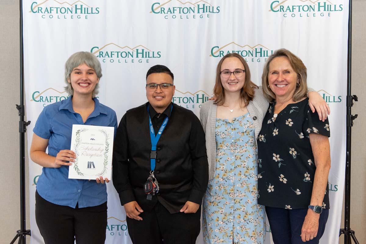 Student attends CHC Scholarship Reception