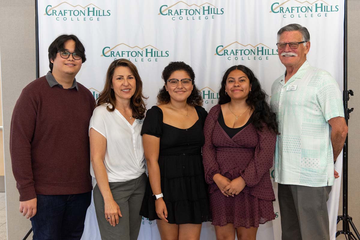 Student attends CHC Scholarship Reception