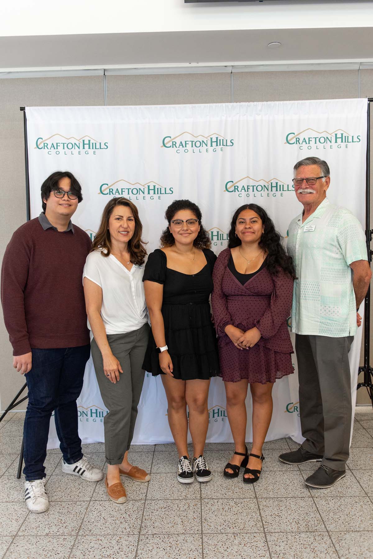 Student attends CHC Scholarship Reception