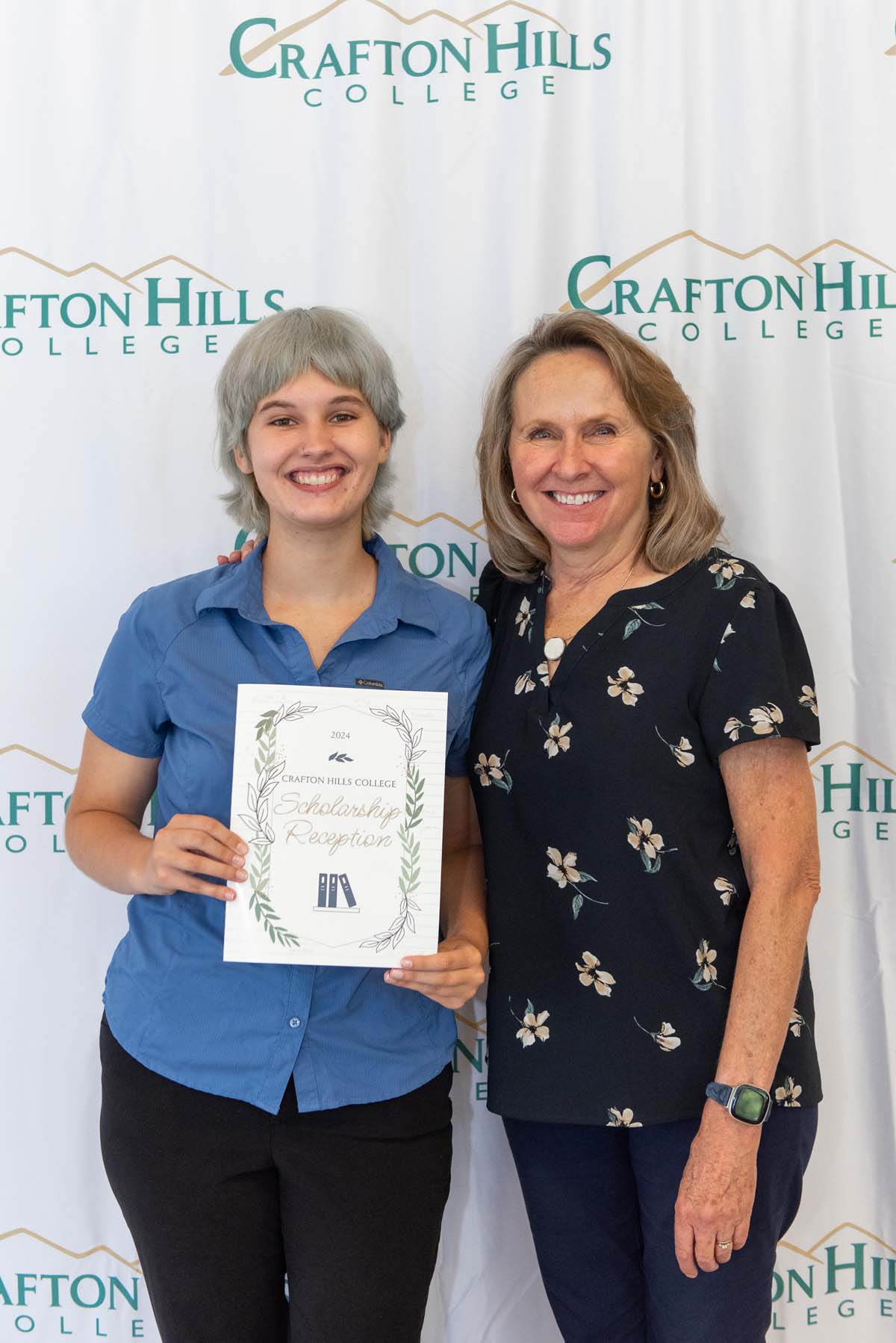 Student attends CHC Scholarship Reception