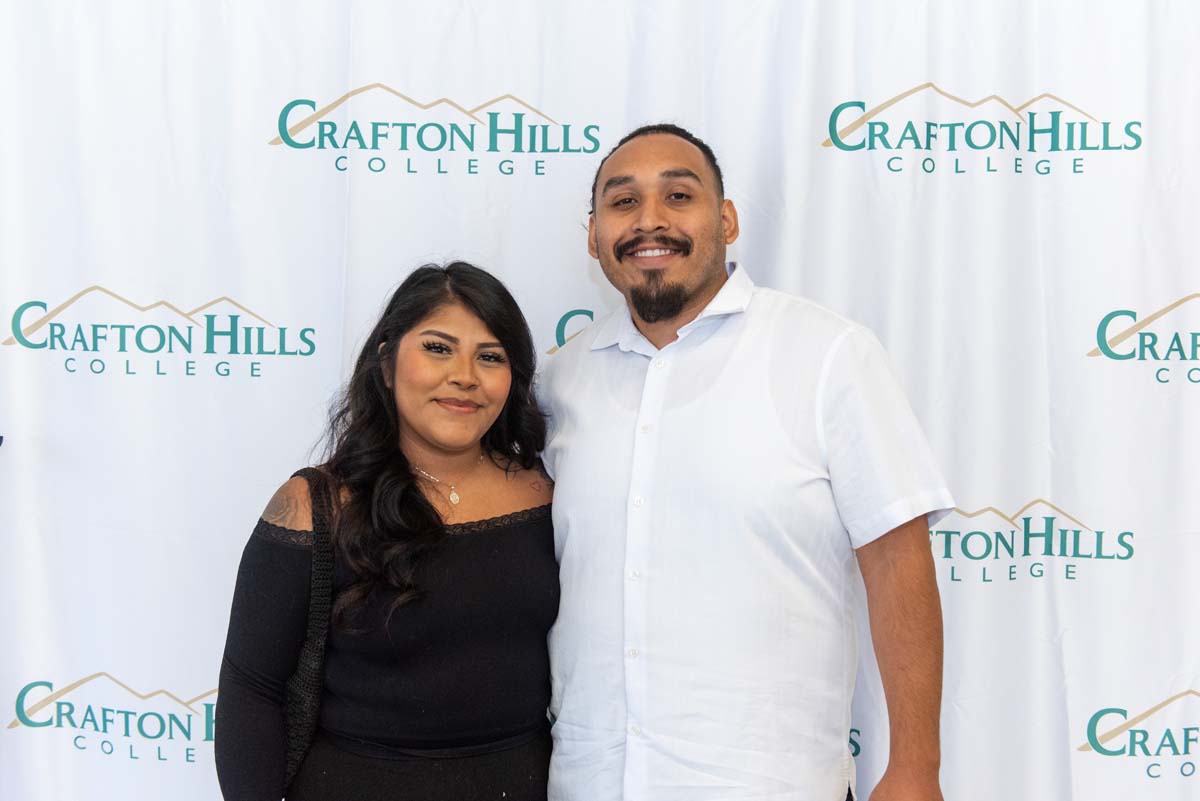 Student attends CHC Scholarship Reception