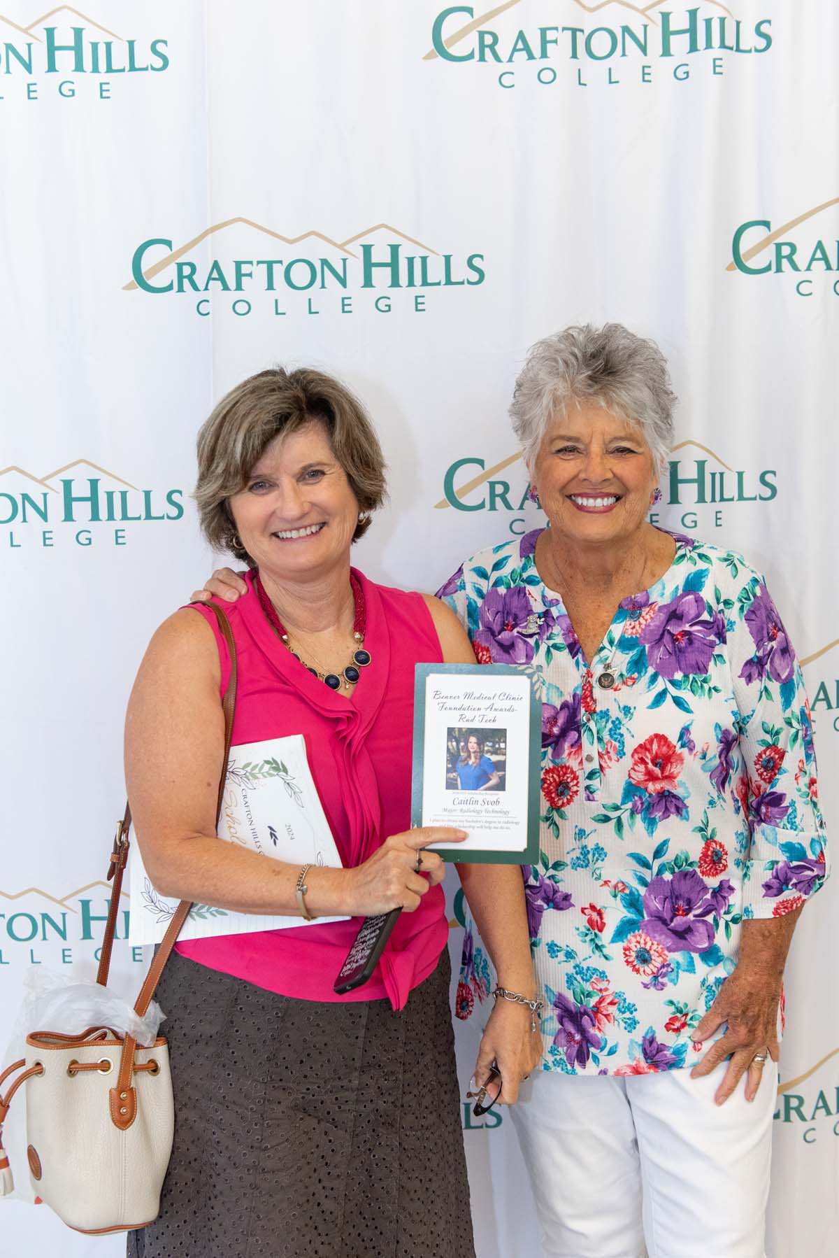 Student attends CHC Scholarship Reception