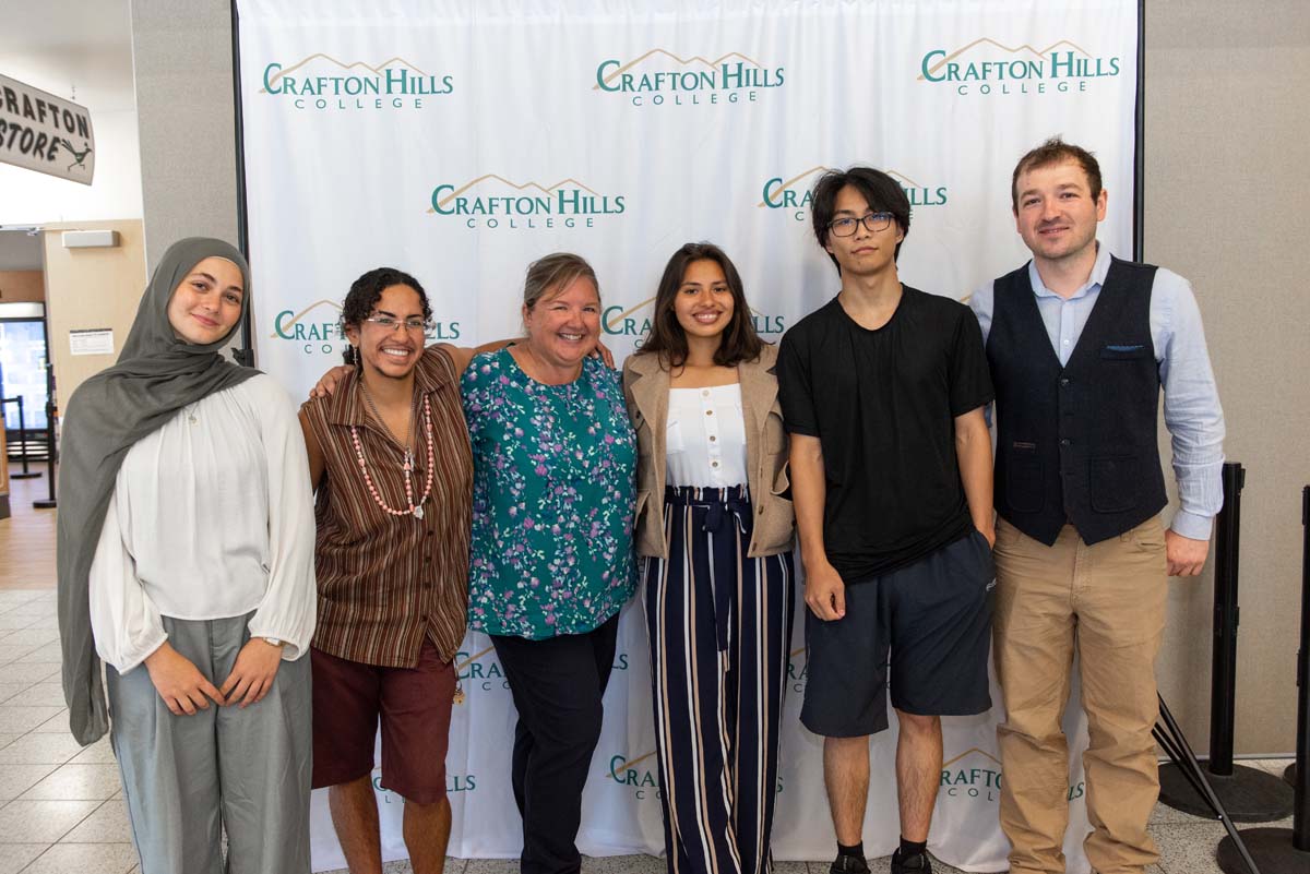 Student attends CHC Scholarship Reception