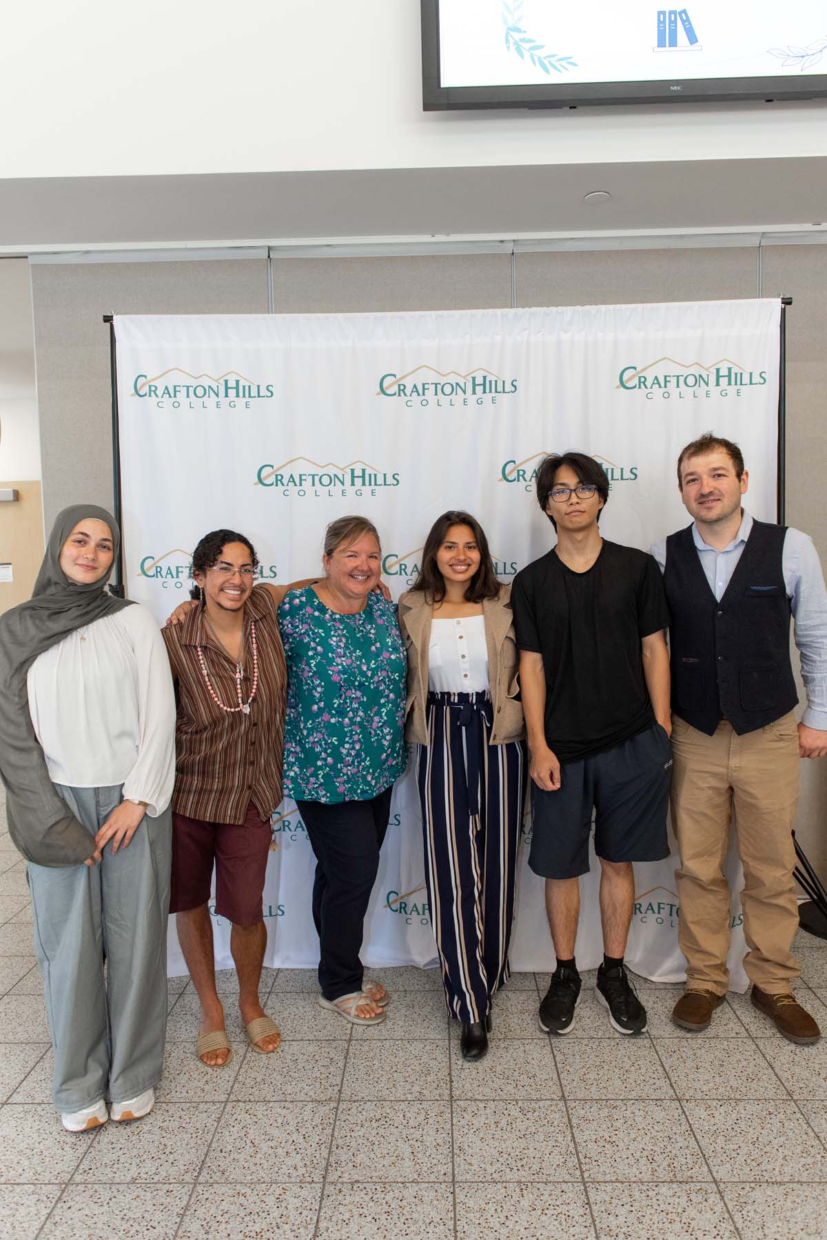 Student attends CHC Scholarship Reception