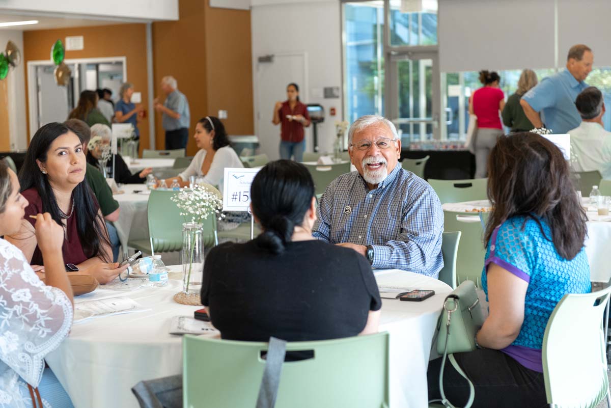 Student attends CHC Scholarship Reception