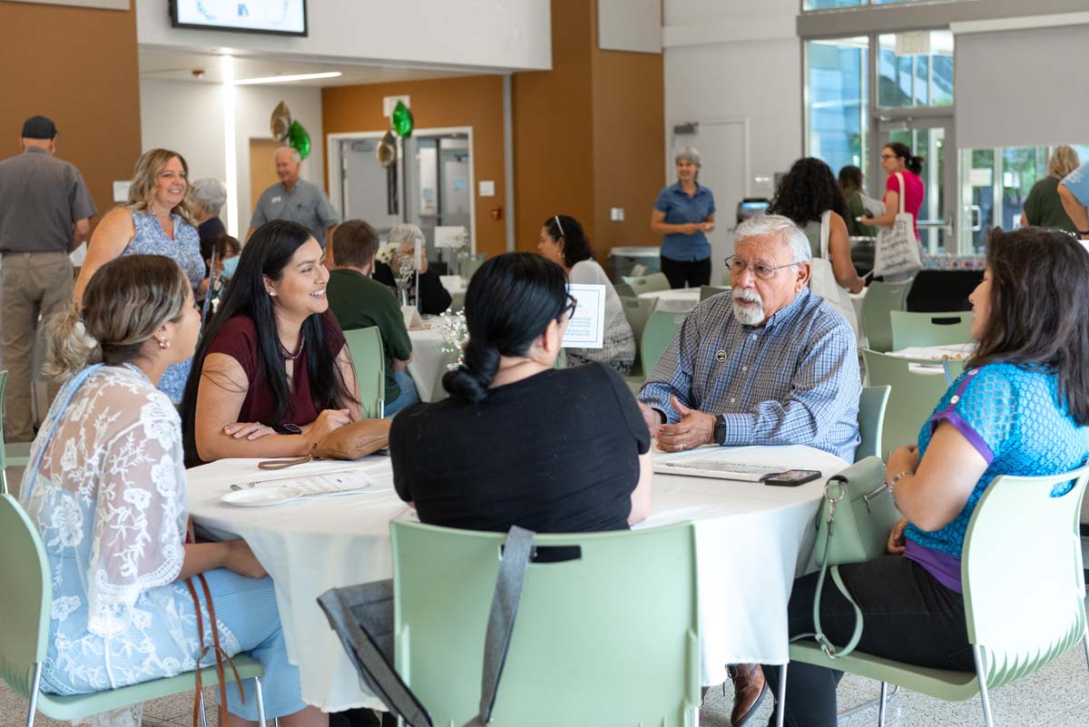 Student attends CHC Scholarship Reception