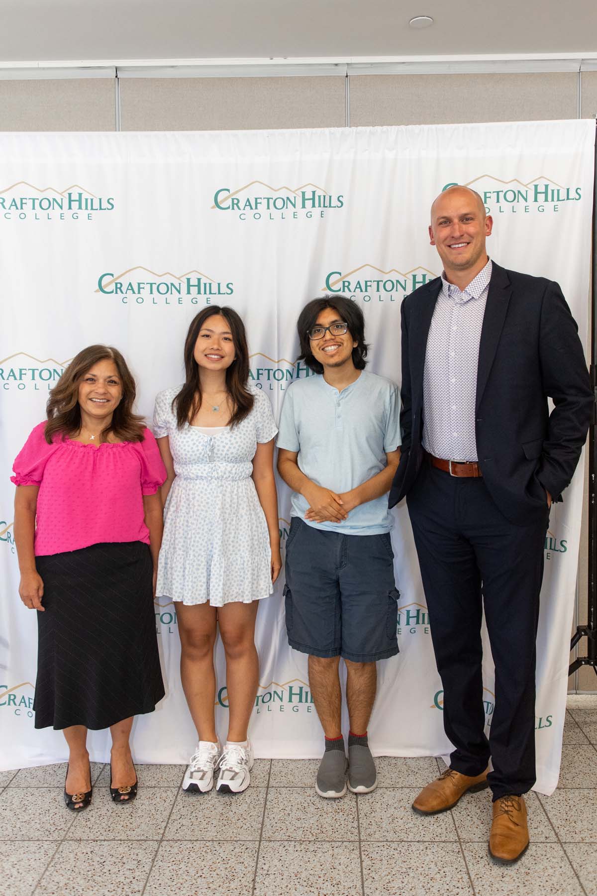 Student attends CHC Scholarship Reception