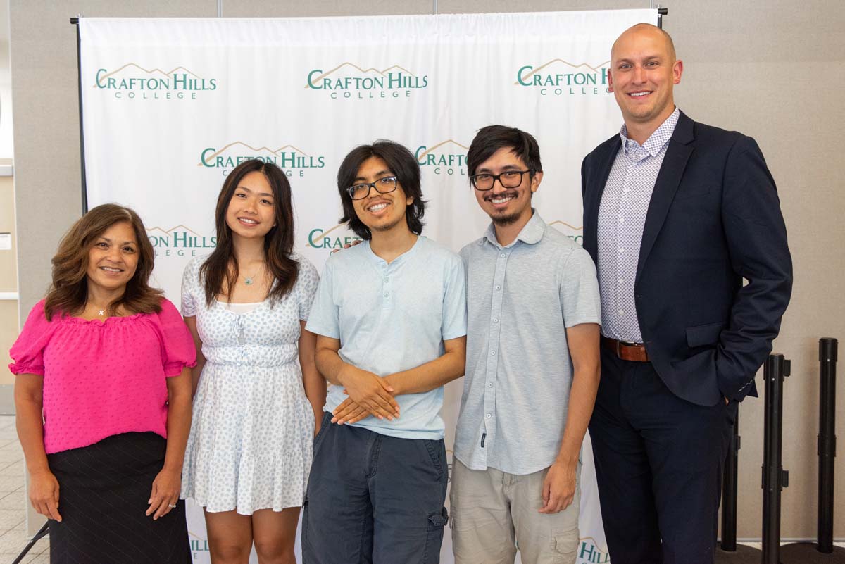 Student attends CHC Scholarship Reception