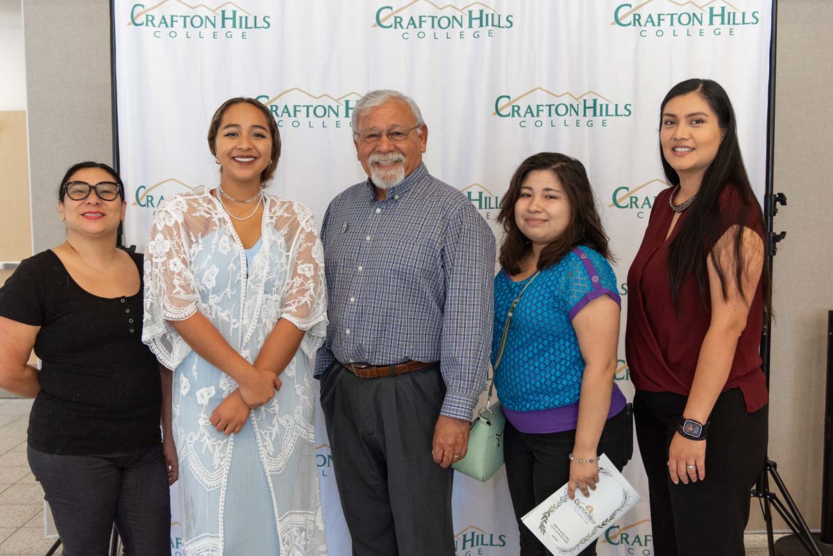 Student attends CHC Scholarship Reception
