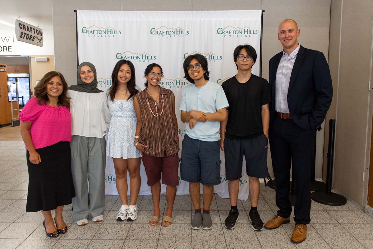 Student attends CHC Scholarship Reception