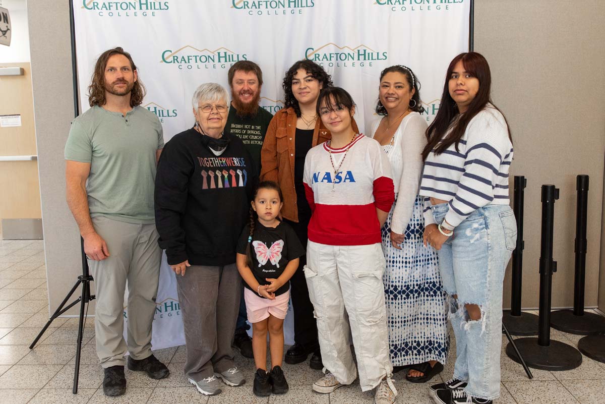 Student attends CHC Scholarship Reception