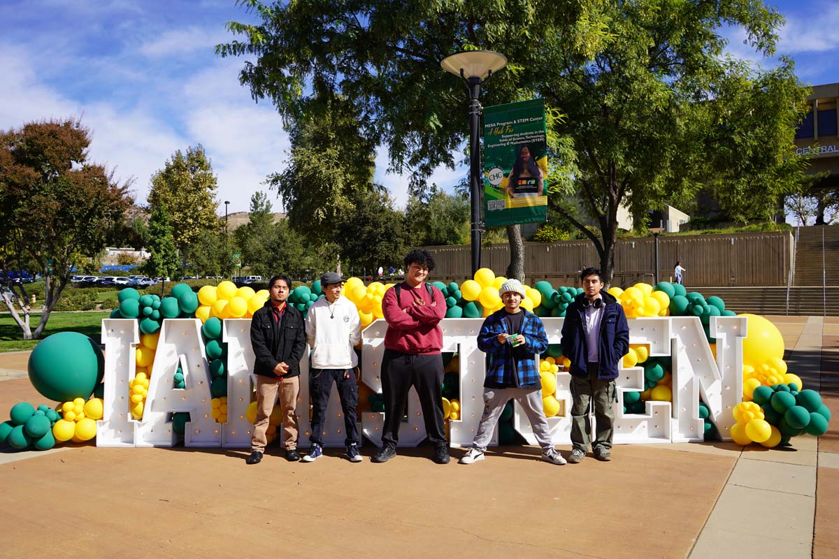 Students attend 1st Gen Resource Fair at CHC.