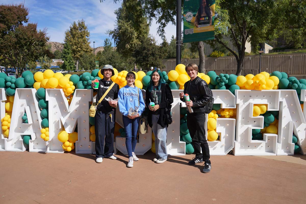 Students attend 1st Gen Resource Fair at CHC.