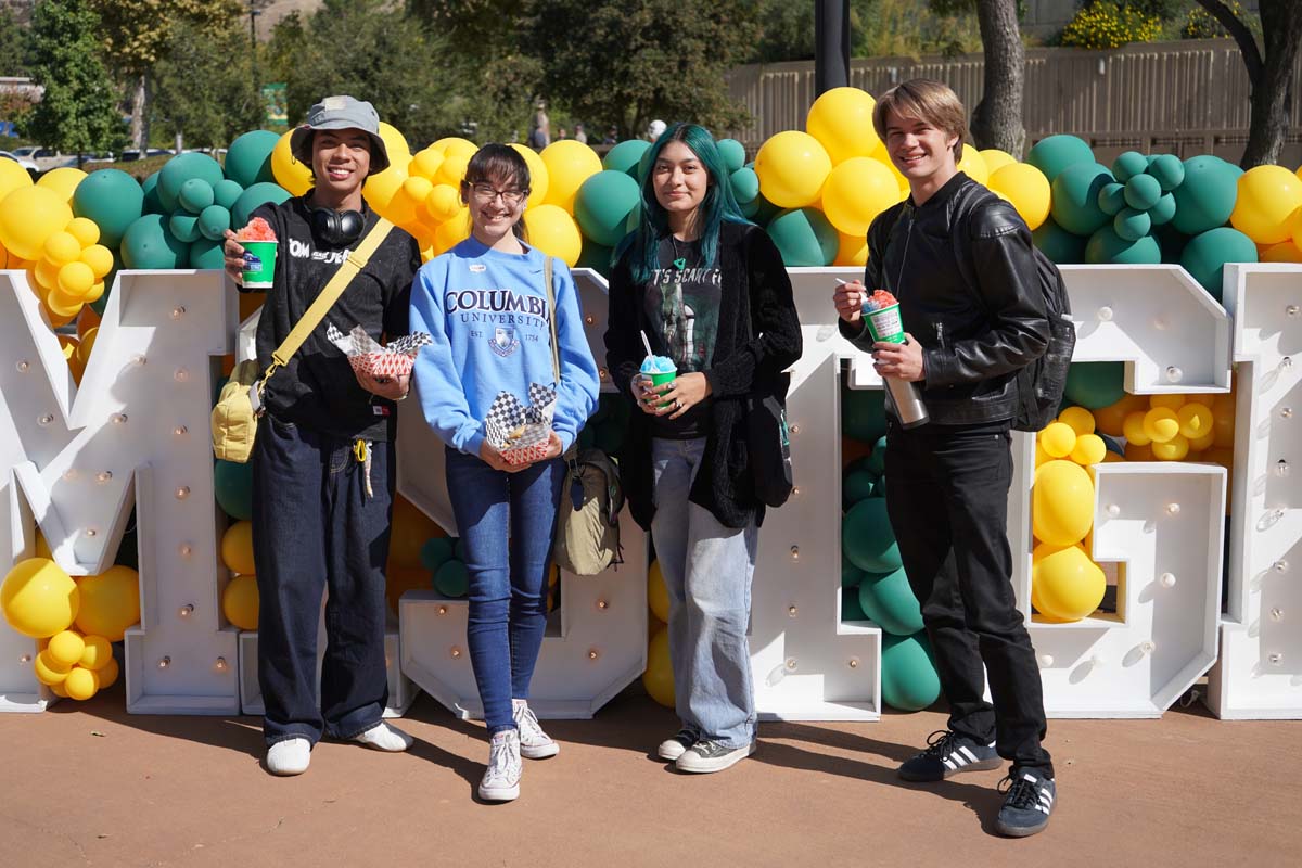 Students attend 1st Gen Resource Fair at CHC.