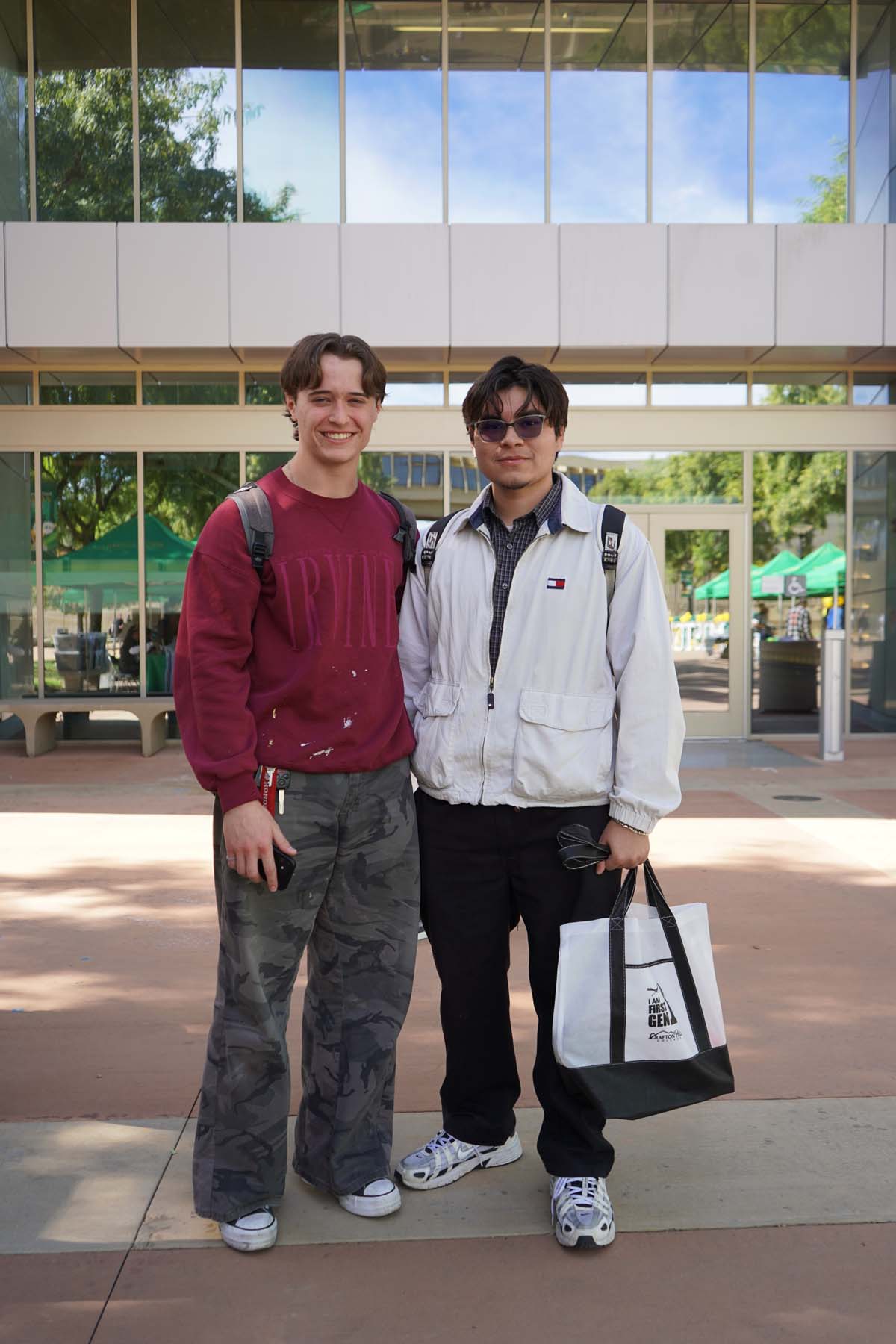 Students attend 1st Gen Resource Fair at CHC.